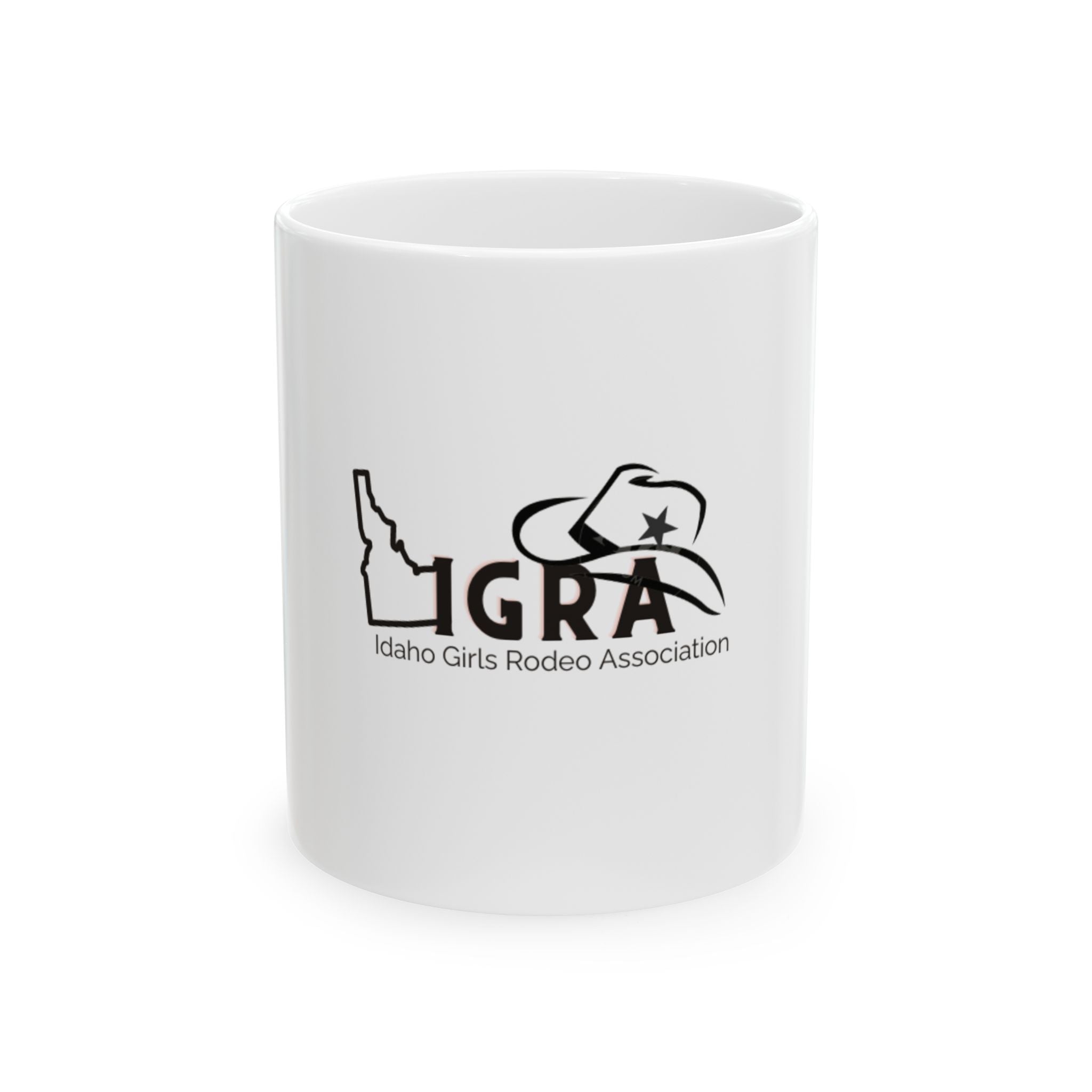 Idaho Girls Rodeo Association Ceramic Mug – IGRA Logo Coffee Cup (11oz, 15oz)